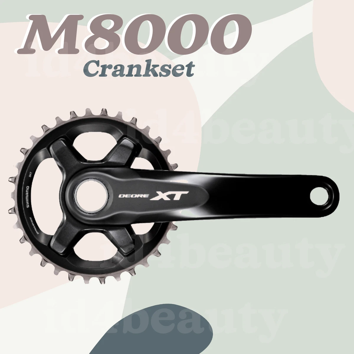 Shimano xt m8000 mtb crankset sales