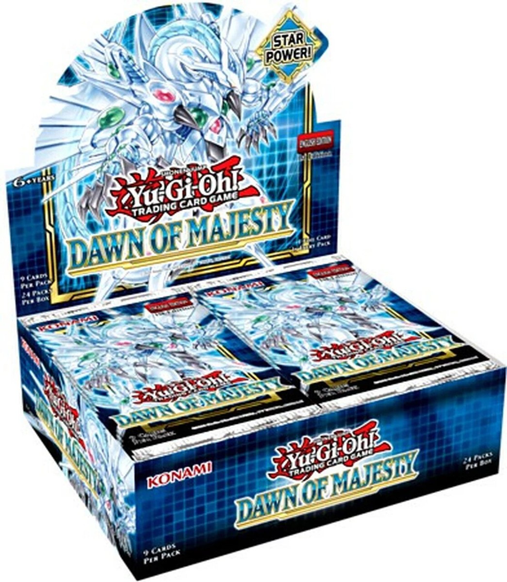 dawn of majesty booster box case Amazon.com: Yu-Gi-Oh! TCG Dawn of Majesty Booster Box 1st Edition (24 Packs)  : Toys & Games
