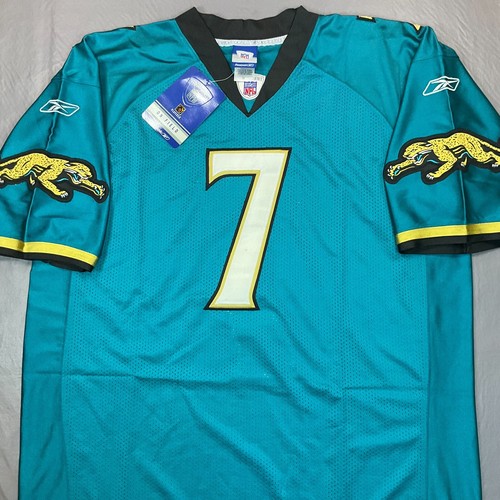 New Reebok Byron Leftwich Jacksonville Jaguars VTG 00's Authentic Jersey Sz 50 - Picture 2 of 15