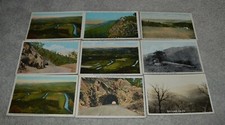 9 1910-1920s Shenandoah National Park & Skyline Drive Virginia Postcards 1 RPPC 