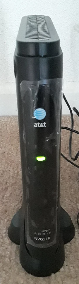 ARRIS NVG510 Modem - Router, Power Adapter, Data Cable - Image 4 of 4