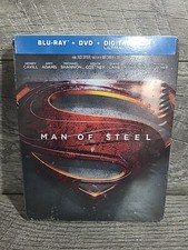 Man of Steel Blu-Ray Dvd Code Steelbook Walmart Exclusive BRAND NEW