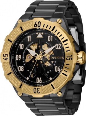 Invicta Aviator Automatic Black Dial Men's Watch 39913 | eBay
