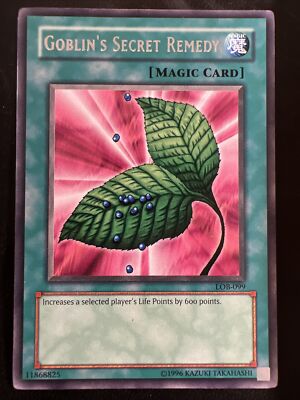 Yu-Gi-Oh! TCG Goblin's Secret Remedy Legend of Blue Eyes White Dragon LOB-099...