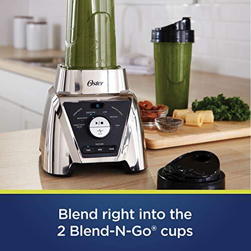 Oster BLSTTS-CB2-000 Pro Blender with Texture Select Settings,