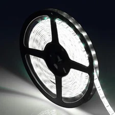 5M SMD 2835 300LEDs Cool/Warm White Waterproof Flexible Tape Strip Lights DC12V