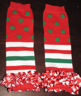 Baby Toddler Leg Warmers with Ruffles, One Size Fits All