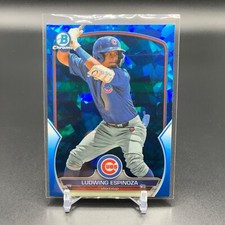 2023 Bowman Draft - Chrome #BDC-117 Ludwing Espinoza Sapphire TTC1818