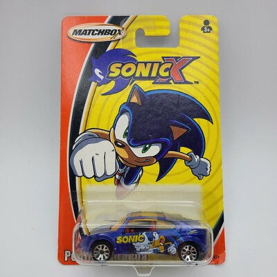 2004 MATCHBOX SONIC X PONTIAC PIRANHA HEDGEHOG VHTF FREE SHIPPING