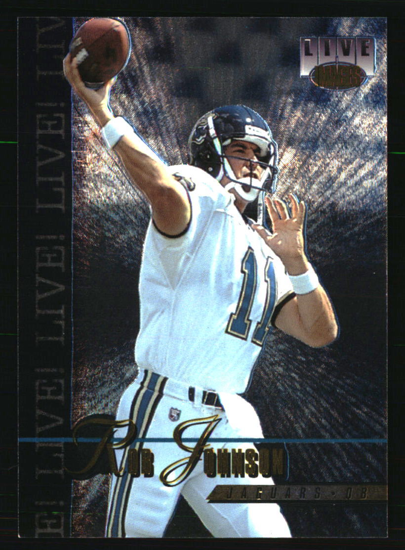 Rob Johnson 1995 Classic Limited Live #111 FOOTBALL Card