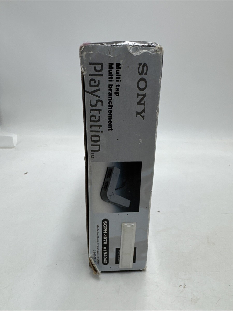 Sony PlayStation 1 PS1 Multi Tap SCPH-1070 4 Player Adapter W