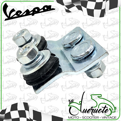 72141S Staffa Supporto Fissaggio Centralina Elettronica Completa Di Dadi E Gommini Per Piaggio - Foto 2