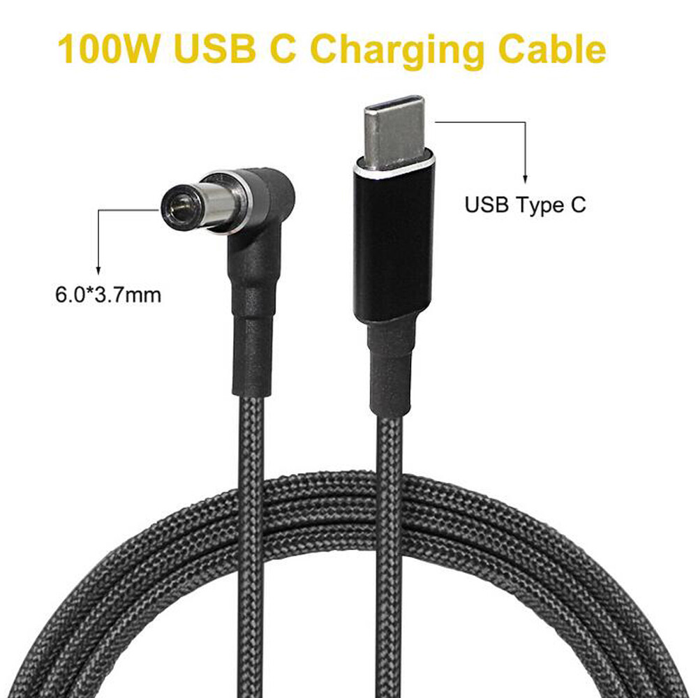 100W USB C Type C to PD Charger Cable Power Cable for Asus  Laptops