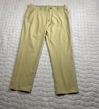 Free Fly Pants Mens 38 x 32 Tan Nomad Slim Straight Leg Outdoor Hiking