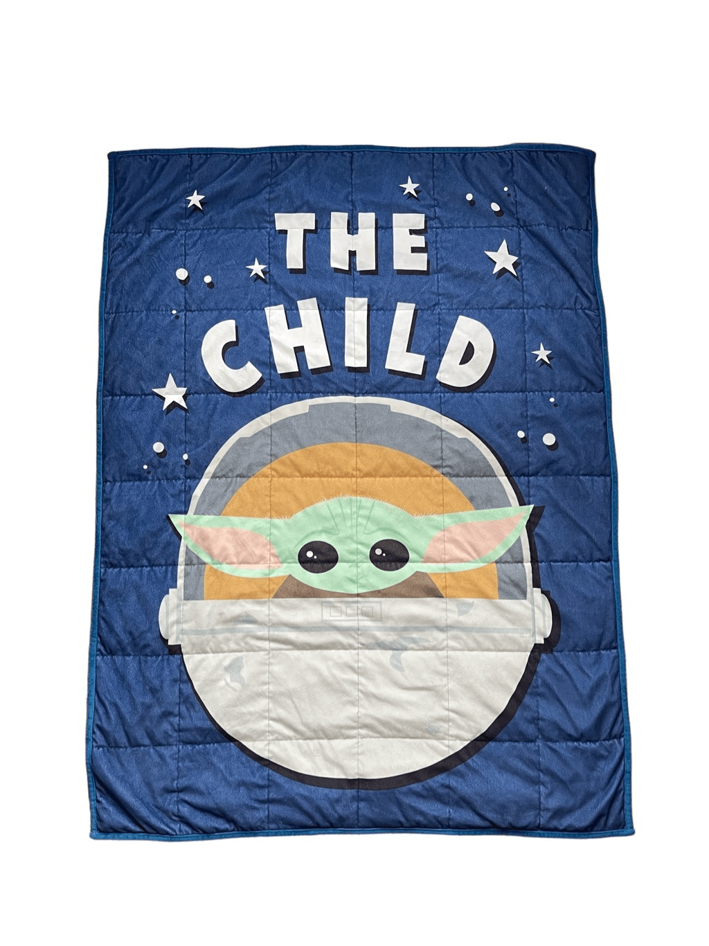 Star Wars Kids Blue Mandalorian Grogu The Child Weighted Blanket 5lbs 36