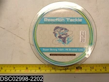 Reaction Tackle Aqua Camo 50 Pound 1000 Yard Fishing Line