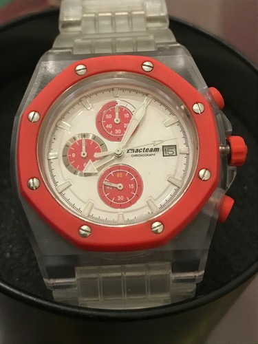 OROLOGIO MACTEAM by ALTANUS MODELLO ROYAL OAK BELLISSIMO.VERO  AFFARE.PLASTICA | eBay