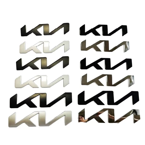 1 pezzo per emblemi logo metallo anteriore Kia ornamenti K5 SportageR CARENS Sorento- - Foto 3 di 21