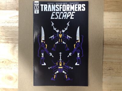 TRANSFORMERS ESCAPE (2021) # 3   RI INCENTIVE Variant IDW   VF/NM