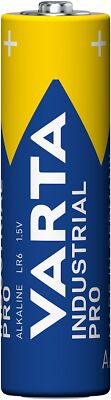 Varta Pro Industrial AA Mignon Alkaline Batterien 1,5 V Box LR6 4006 10 Stück