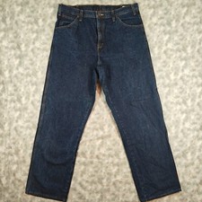Vintage Dickies Men's Relaxed Fit Blue Denim Jeans 36x39U Timeless Look