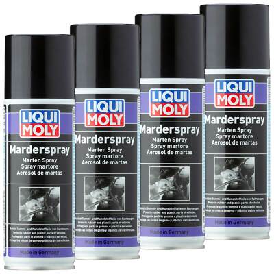 Marderspray Marderschutz LIQUI MOLY 4 X 200 ml Marderschreck Marderabwehr Abwehr