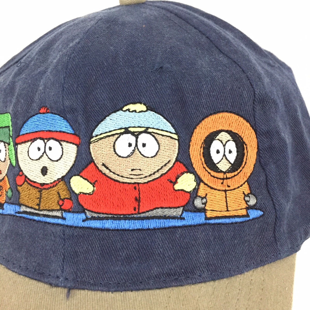 98年　SOUTH PARK エリック・カートマン　キャップ 90s SOUTHPARK エリックカートマン ビッグ刺繍キャップ サウス