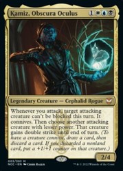 Kamiz, Obscura Oculus #003 Commander: Streets of New Capenna Mythic