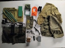 VINTAGE ACTION MAN JOB LOT PALITOY TENT'S AND ACCESSORIES ETC. VAM