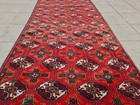 Rare Hand knotted Vintage Pakistani Bokhara Jhaldar Wool Area Rug 6 x 3 Ft — photo 4