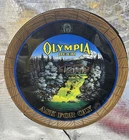 Vintage Olympia Beer Barrel Waterfall Motion Light Up Sign Ask For Oly
