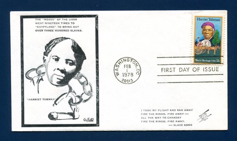 Sc. 1744 Harriet Tubman FDC - DYS