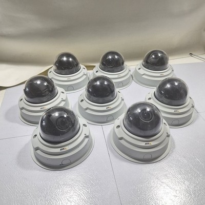 Lot Of 8 Axis Network Security Cameras P3365