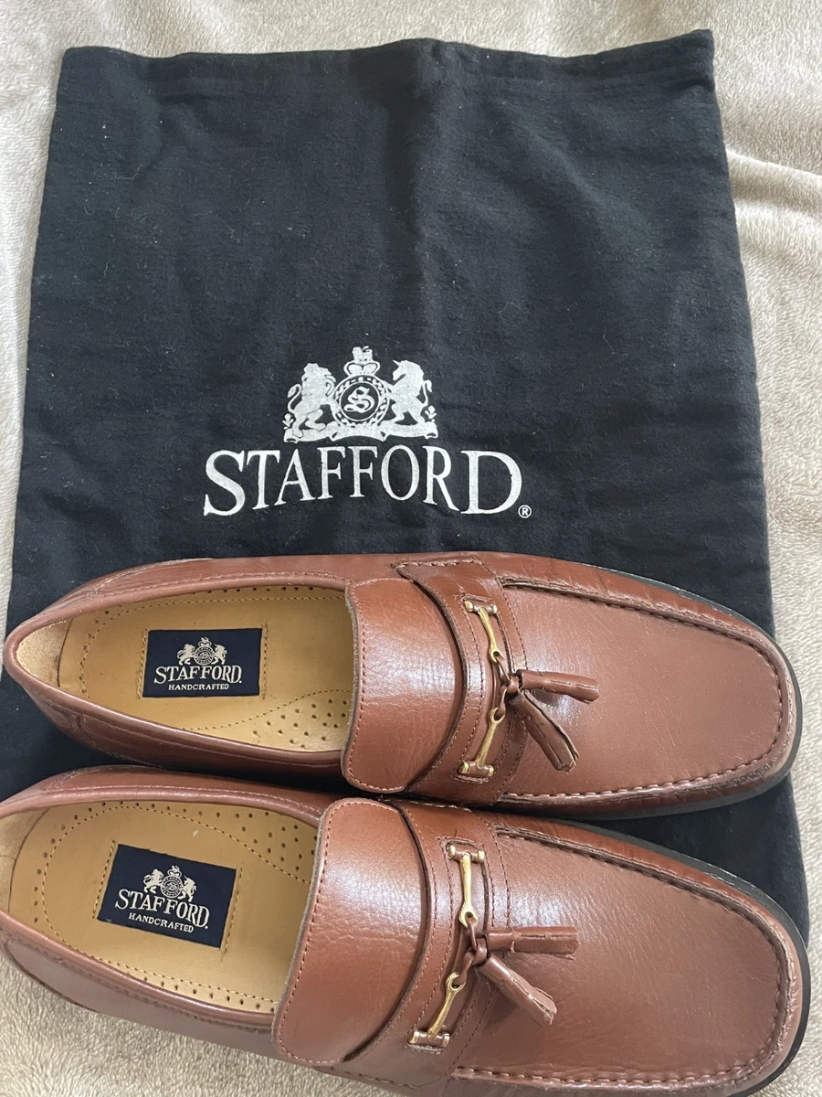 Stafford Leather Dress Shoes for Men for sale | eBay