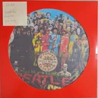 The Beatles Sgt Peppers Picture Disc Vinyl Record EX/EX PCS 7027 2017
