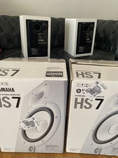 Yamaha HS7 Studio monitor coppia - White one year warranty