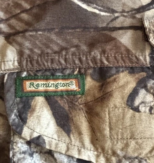 Camisa Remington Camuflaje Para Hombre Manga Larga Abotonada Ventilada L RealTree Foto 2 de 4