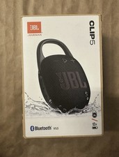 JBL Clip 5, Ultra-portable waterproof speaker, Brand New Sealed Box