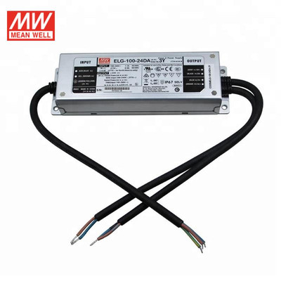 Mean Well ELG-100-24DA-3Y LED-Treiber 96W 24V 4A, aktive PFC, Dimmung, DALI