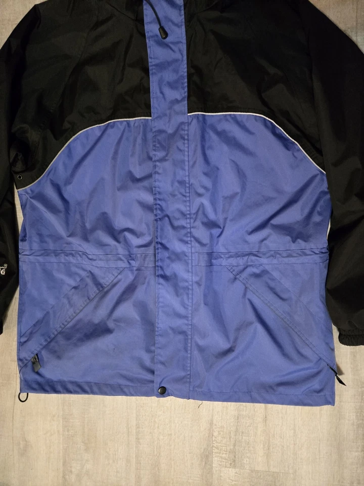 Chaqueta impermeable Viking Torrent II DE COLECCIÓN, azul/negro, talla L Foto 2 de 4