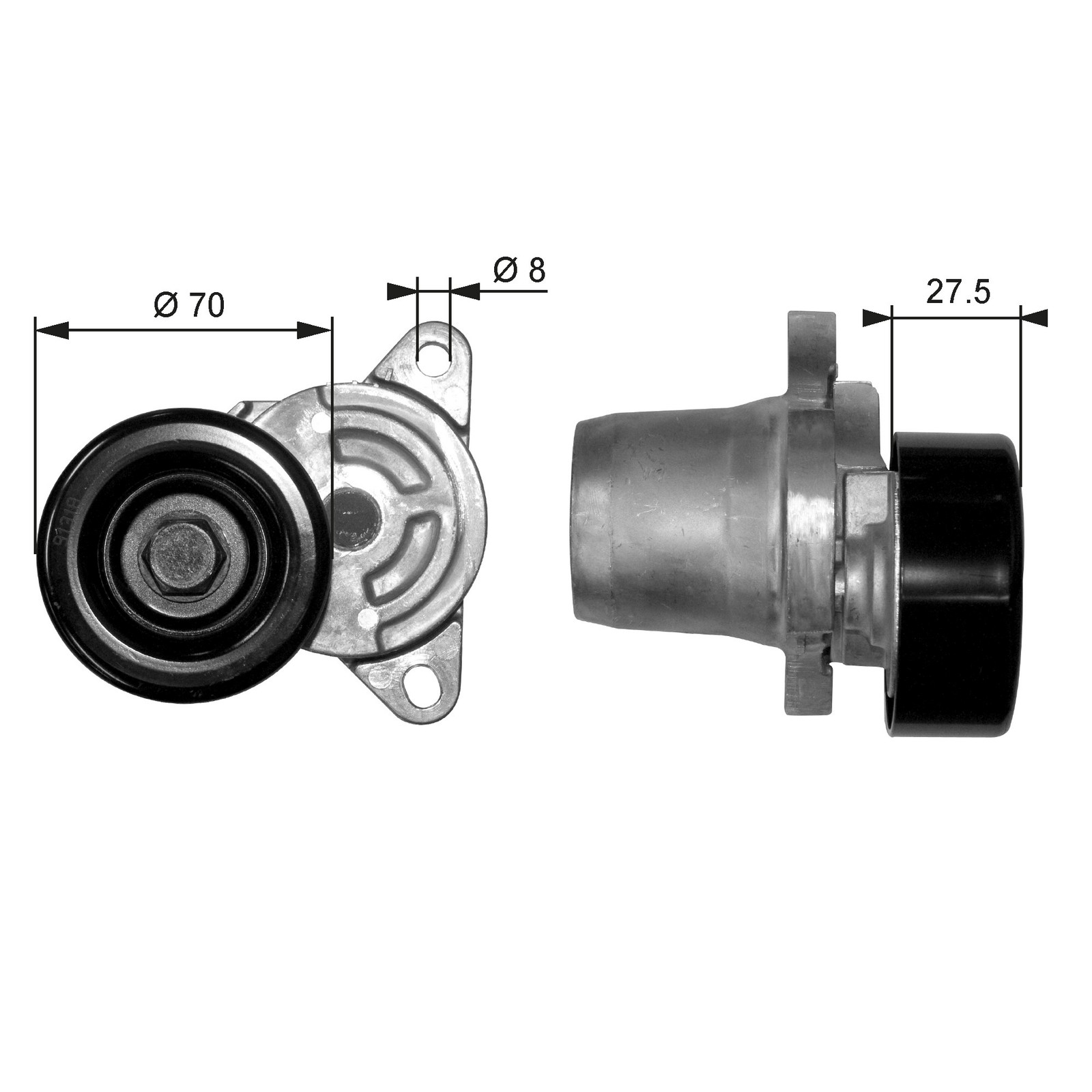 Gates T38454 DriveAlign Tensioner - Image 6