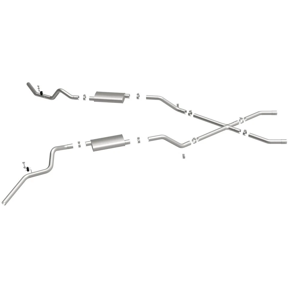 Kit de sistema de escape MagnaFlow 16643-LW para camioneta Chevrolet C20 1970 1971 1972 Foto 4 de 4