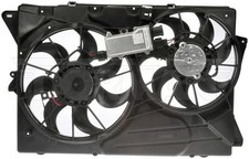 Dorman 621-010 Dual Fan Assembly With Controller Fits Ford Lincoln Models