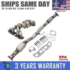2PCS Front & Rear Catalytic Converter for 2007 - 2013 Nissan Altima L4 2.5L EPA