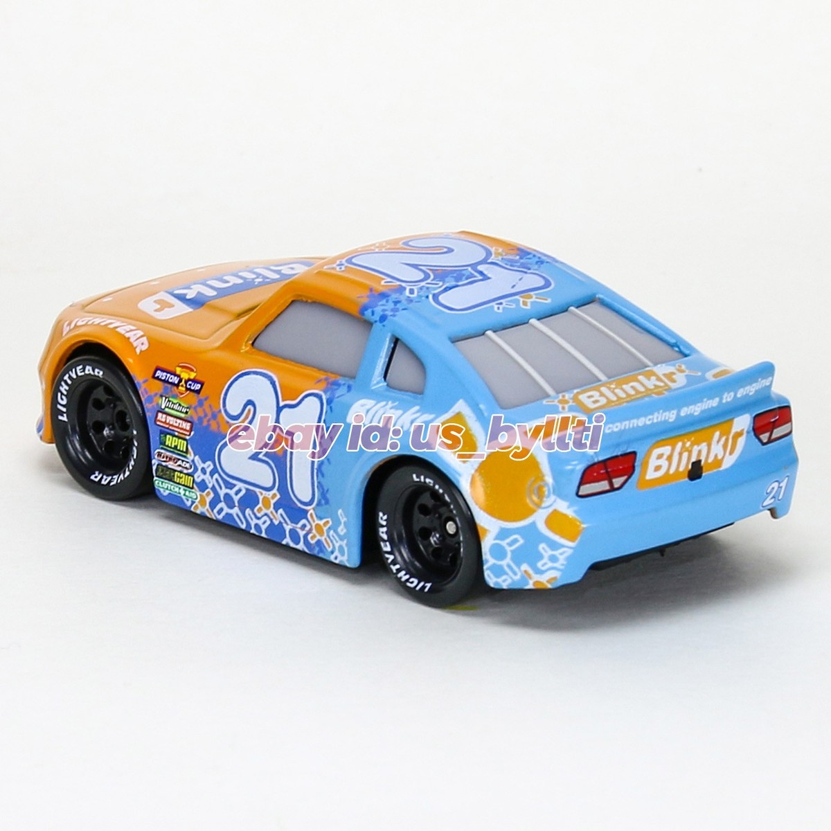 Disney Pixar Cars 3 No.21 Speedy Comet Blinkr 1:55 Diecast Car Toy