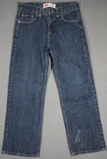 XD09432  LEVI'S  550 RELAXED FIT JEANS BOYS YOUTH sz14 REGULAR msr 27"x26" 