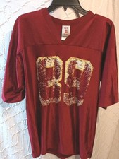 Rare Vintage Washington Redskins Jersey With Logo #89 Moss Men's See Measurement