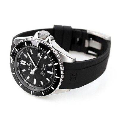 Edox 80120-3NCA-NIN Skydiver Neptunian Automatic Men's Analog