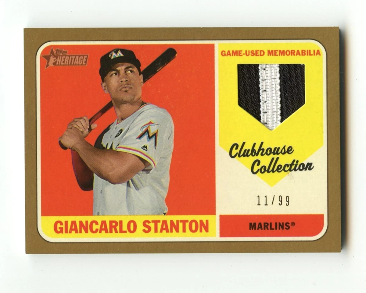 Giancarlo Stanton Baseball Sports Trading Cards & Accessories