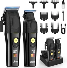 Hair Clipper and Trimmer Set Barber Clippers Set for Men, Professional Kit Beard